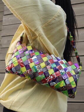 Y2K Candy Wrapper Purse